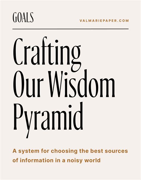 Image result for Wisdom Pyramid