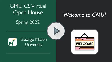 GMU CS Virtual Open House 2022