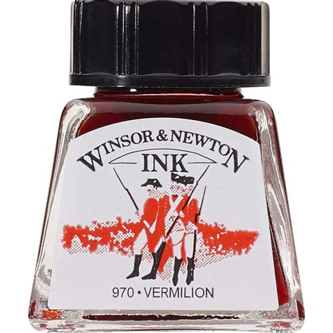 W&N Drawing Ink Vermilion 14 ML | Art Lounge