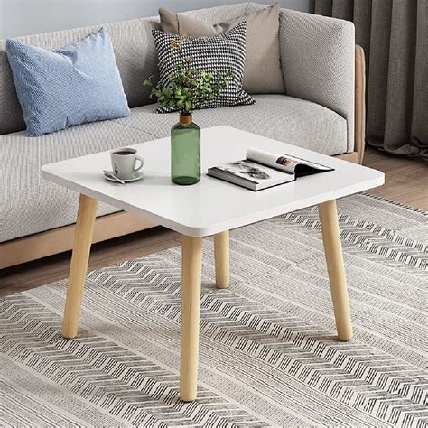 WUDENSEE Square Coffee Table, Modern Home Decor Side Table End Table ...