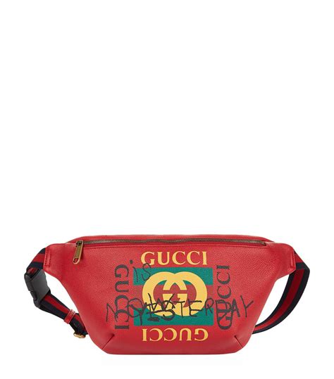 Gucci bum bag red online