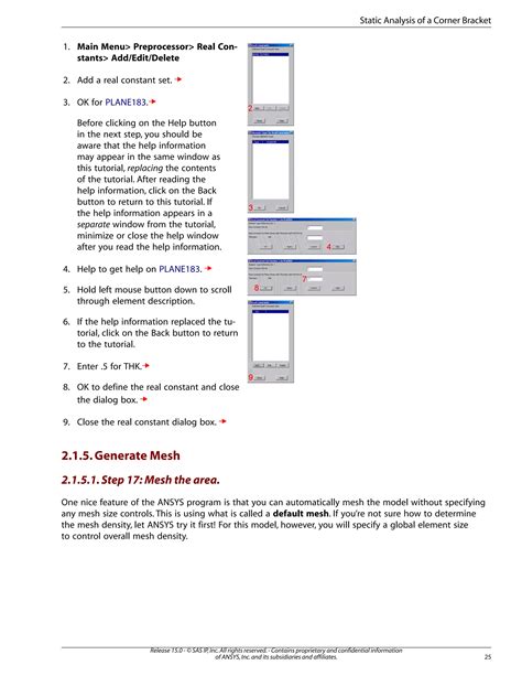 Mechanical APDL Tutorial 的图像结果