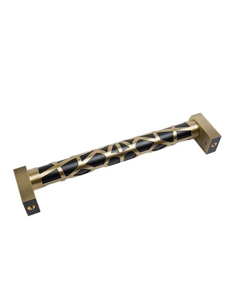 Aestro Sun Pattern Door Handle | AH 4713 | SS Brass - The 21st Century ...