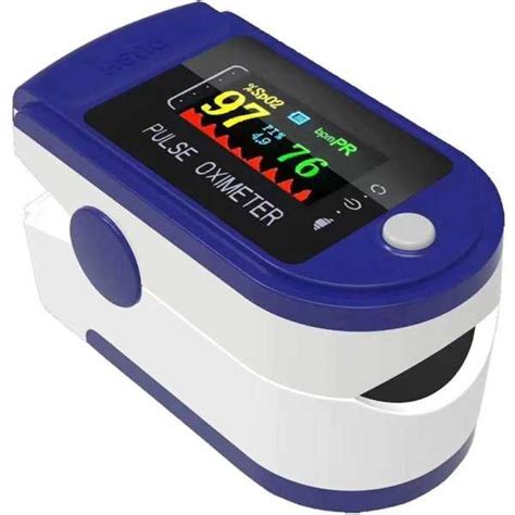 COOLINDIANS CI-Jo-Pulse Oximeter Pulse Oximeter- Blue Pulse Oximeter ...