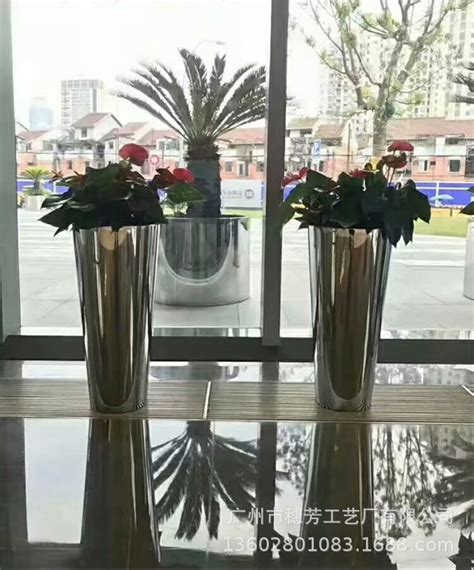 广东高而雅景观工程 户外广场花钵组合花器 玻璃钢花钵大花盆-阿里巴巴