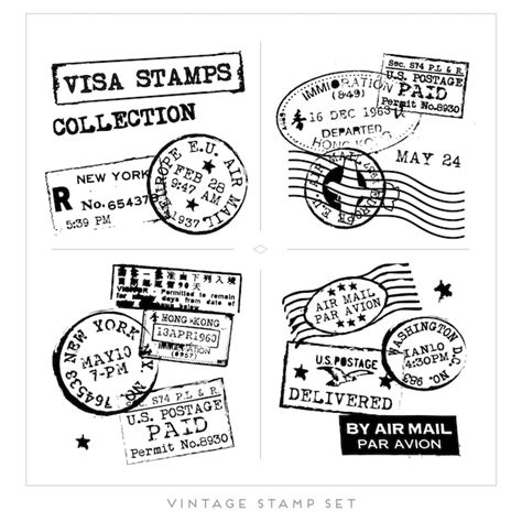 Image result for Collection Stamp Vector Images