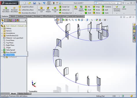 Image result for Pattern SolidWorks Train