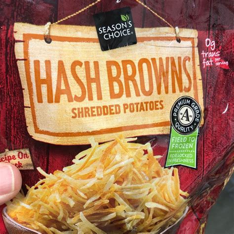 Hash browns shredded potatoes from Season’s Choice - Vegan Product ...
