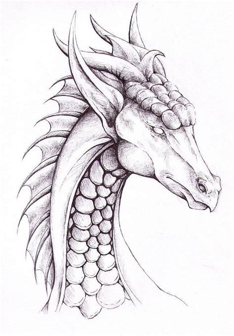 dragon drawing ideas easy