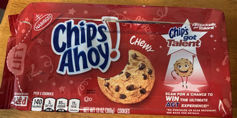 Chips Ahoy Chewy Open