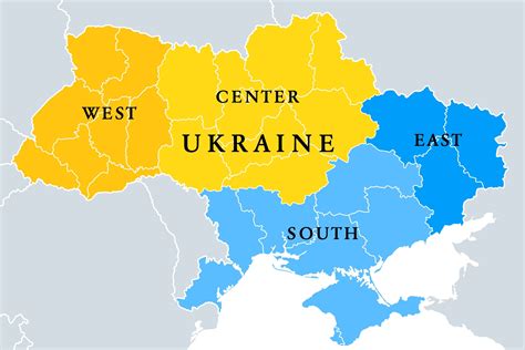 Oblasts of Ukraine (27 Administrative Regions) | Mappr