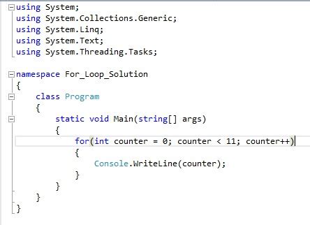Image result for For Loop Sample
