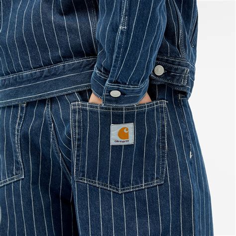 Carhartt WIP Orlean Stripe Denim Pant Blue & White Stripe | END. (JP)