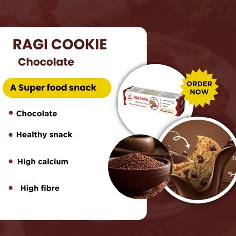 Ragi Chocolate Cookie Online in India | We Mill