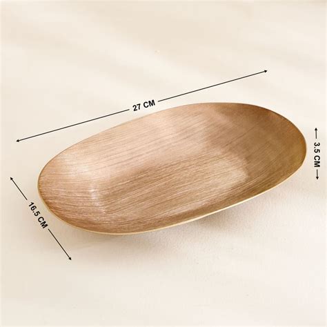Buy Monalisa Gifts Metal Decorative Platter from Home Centre at just ...