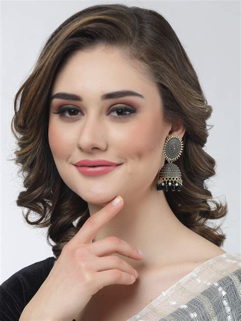 Meenakari Jhumkas