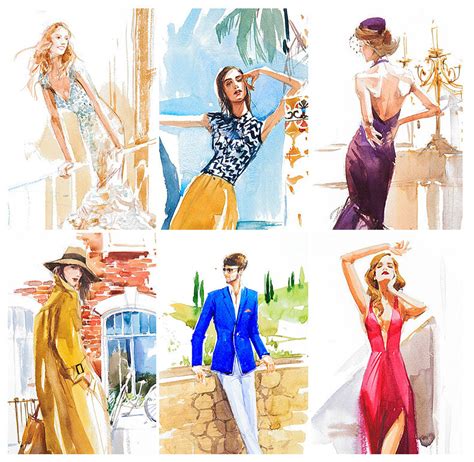 Онлайн курс «Fashion-иллюстрация» Вероники Калачевой, уроки Фэшн ...