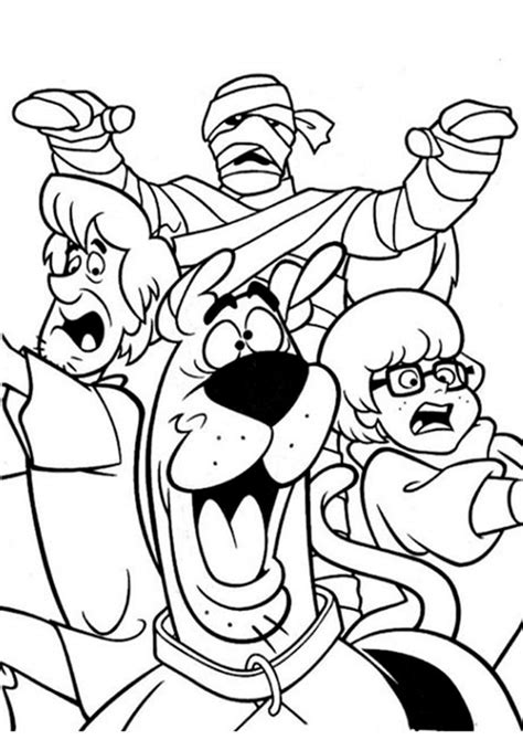 Scooby Doo Printables Coloring Pages - King Printables