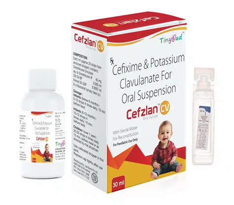 Cefzlan 100 Dry Syrup (Cefixime 100mg/5ml)