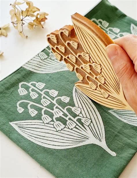 Set of 3 Rubber Stamps FLOURISH / Large Size / Flowers / Floral Design ...