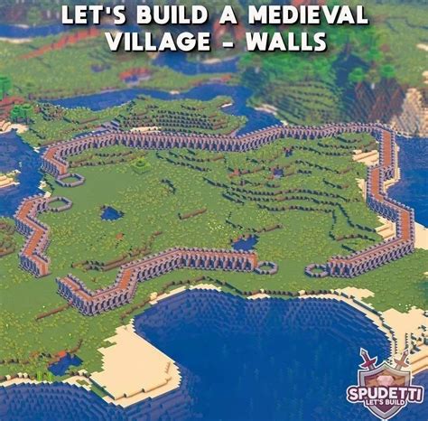 Medieval Village | Minecraft medieval village, Minecraft medieval ...