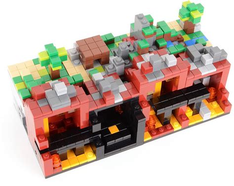 Image result for LEGO Minecraft Micro World Nether