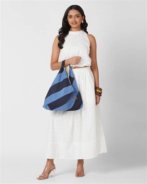 Buy Upcycled Denim Bags for Women Online - Dwij
