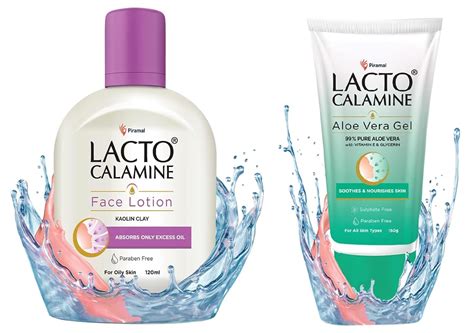 Lacto Calamine Face Lotion for Oil Balance - Oily Skin - 120 ml & Lacto ...