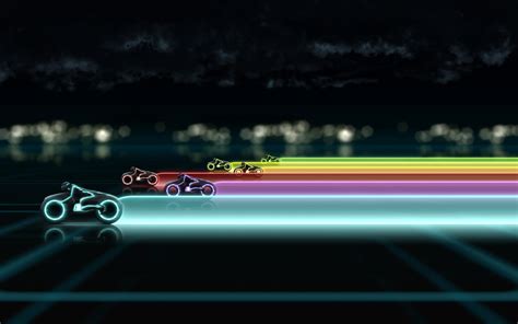 TRON: Legacy Light Cycle HD Wallpaper