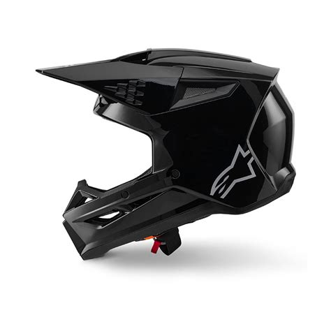 Alpinestars Sm3 Solid Black Helmet
