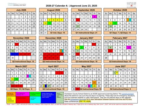 CCSD Charleston County School District Calendar 26-27 [PDF] - EduCounty