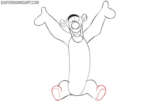Image result for Easy Tigger Drawing