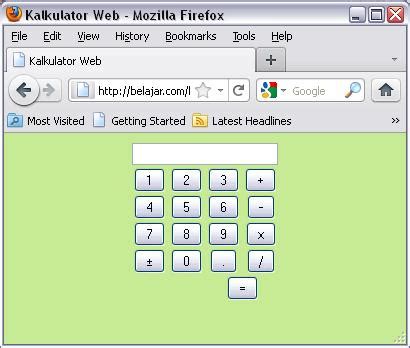 Image result for JavaScript Bikin Kalkulator Sederhana
