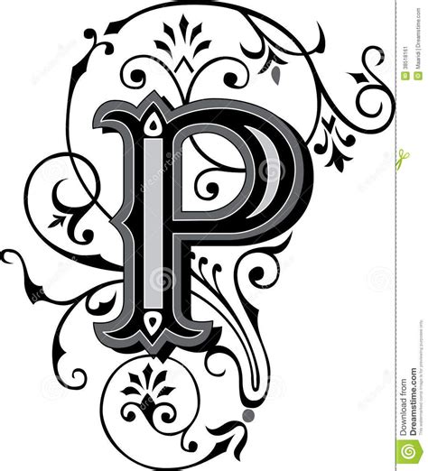 Cool Letter P