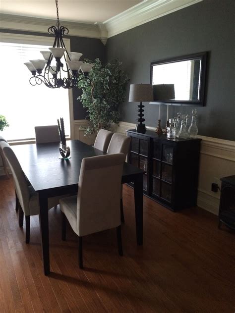 Sherwin Williams Cast Iron Dining Room Decor