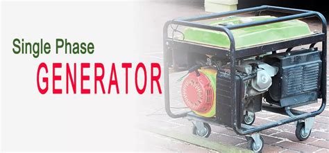 Image result for Single-phase generator Types