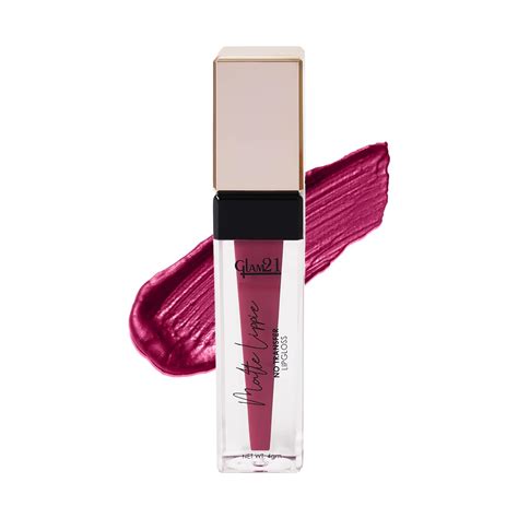 Buy Glam21 Matte Lippie No Transfer Lip Gloss | Lightweight and ...