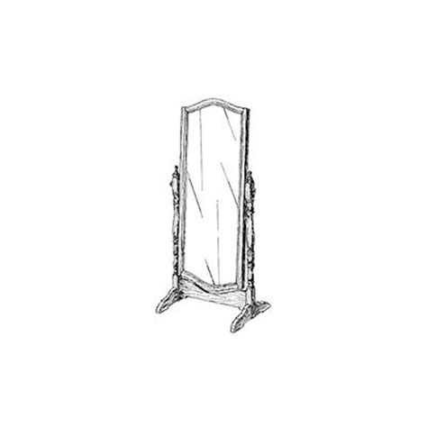 Wood Mirror Drawing at Janice Alvares blog