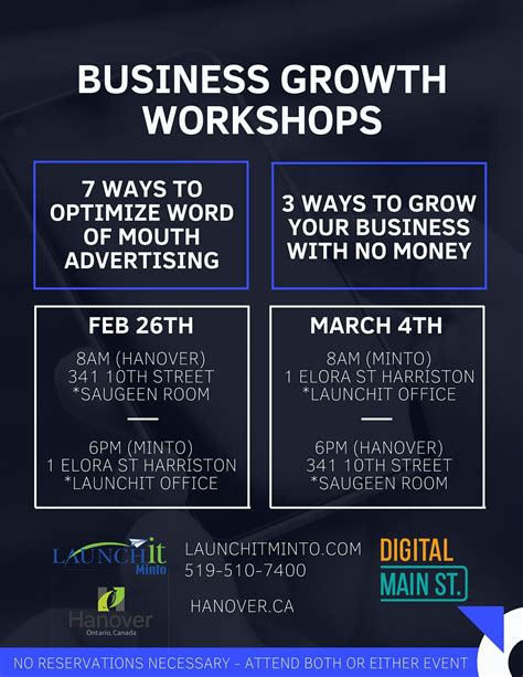 7 Ways to Optimize Word of Mouth Advertising, Saugeen Room Hanover ...