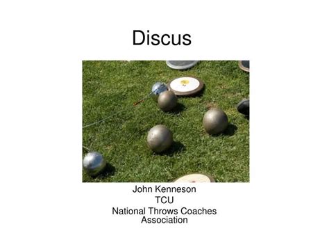 Image result for Discus Lesson