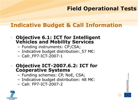 Image result for Field Operational Test PPT