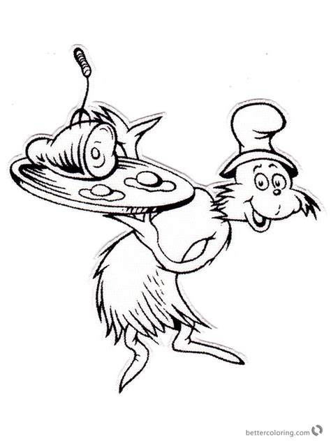 Dr Seuss Coloring Pages Green Eggs And Ham