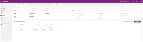 Image result for Dataverse Table Setup
