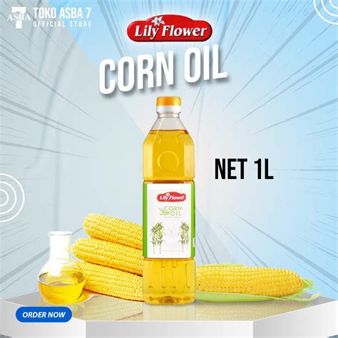 LILY FLOWER CORN OIL 1 LTR – Asba Jaya Berkah