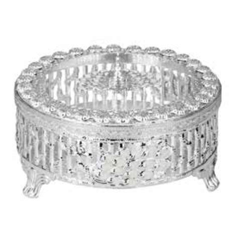 Peacock Lid Round Laddu Box White – Momentz