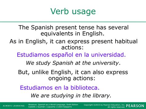01 1present tense_of_regular_-ar_verbs | PPT