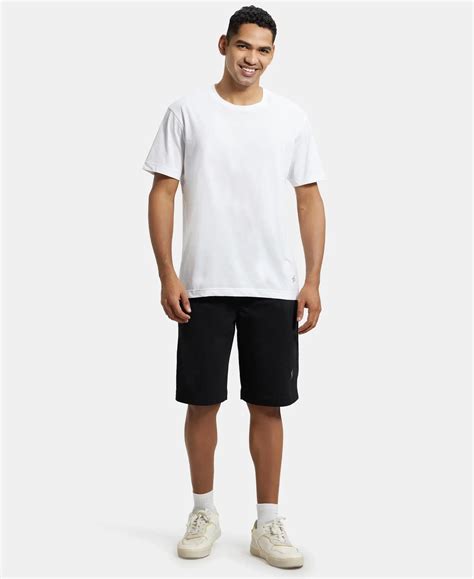 Buy Super Combed Cotton Rich Regular Fit Shorts with Side Pockets ...