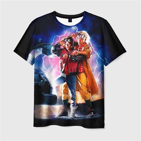 Back to the Future T-Shirt Premium Qualität Shirt Herren | Etsy