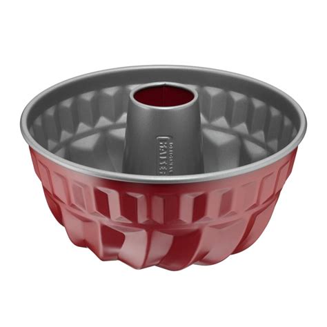 Kaiser Classic Cake Mould, Tubular, Red, 22 cm Price