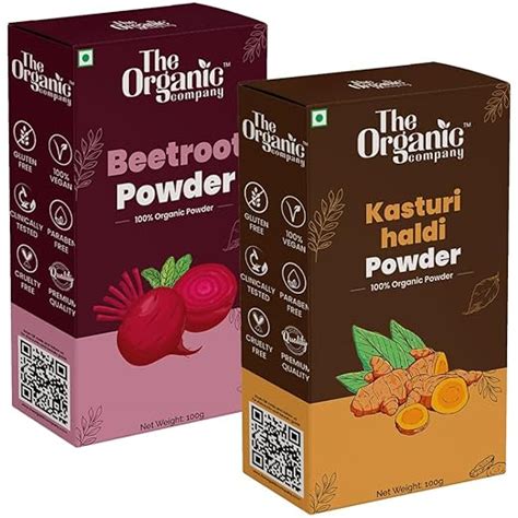 Beetroot Powder And Kasturi Haldi Powder Skin Whitening, Beetroot And ...